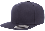 Yupoong 6089M Premium Snapback Hat, Flat Bill Cap - YP Classics® - Picture 10 of 21
