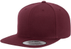 Yupoong 6089M Premium Snapback Hat, Flat Bill Cap - YP Classics®