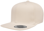 Yupoong 6089M Premium Snapback Hat, Flat Bill Cap - YP Classics® - Picture 13 of 21