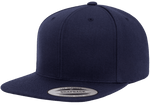 Yupoong 6089M Premium Snapback Hat, Flat Bill Cap - YP Classics® - Picture 14 of 21