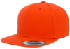 Yupoong 6089M Premium Snapback Hat, Flat Bill Cap - YP Classics®