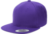 Yupoong 6089M Premium Snapback Hat, Flat Bill Cap - YP Classics®