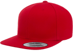 Yupoong 6089M Premium Snapback Hat, Flat Bill Cap - YP Classics® - Picture 17 of 21