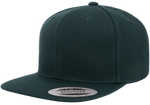 Yupoong 6089M Premium Snapback Hat, Flat Bill Cap - YP Classics® - Picture 20 of 21