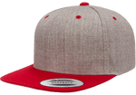 Yupoong 6089MT Premium Snapback Hat, Flat Bill Cap, 2-Tone Colors - YP Classics® - Picture 19 of 22