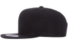 Yupoong 6089M Premium Snapback Hat, Flat Bill Cap - YP Classics®