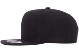 Yupoong 6089M Premium Snapback Hat, Flat Bill Cap - YP Classics®