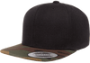 Yupoong 6089TC Premium Camo Snapback Hat, Flat Bill Cap, 2-Tone Camouflage - YP Classics®