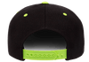 Yupoong 6089MT Premium Snapback Hat, Flat Bill Cap, 2-Tone Colors - YP Classics®
