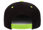 Yupoong 6089MT Premium Snapback Hat, Flat Bill Cap, 2-Tone Colors - YP Classics® - Picture 5 of 22