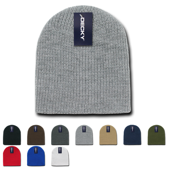 Decky 608 - GI Cuffless Watch Cap, Knit Beanie - CASE Pricing