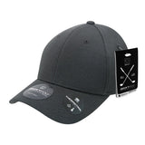 Pique Pattern L/C Structured Hat - Golf & Sports Cap - Decky 6101