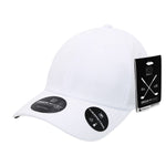 Pique Pattern L/C Flex Cap - Golf & Spots Cap - Decky 6102