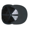 Pique Pattern Snapback Hat, Flat Bill - Golf & Sports Cap - Decky 6103