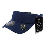 Pique Pattern Sun Visor - Golf & Sports Cap - Decky 6104 - Picture 11 of 14