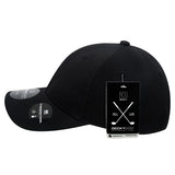 Pique Pattern L/C Relaxed Hat - Golf & Sports Cap - Decky 6105