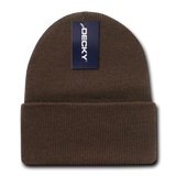Decky 613 - Acrylic Long Beanie, Knit Cap - PALLET Pricing