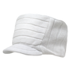 Decky 615 - Knitted Flat Top Cap with Visor, Knit Beanie
