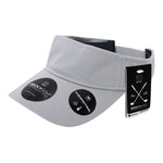 Dimple Pattern Sun Visor - Golf & Sports Cap - Decky 6204