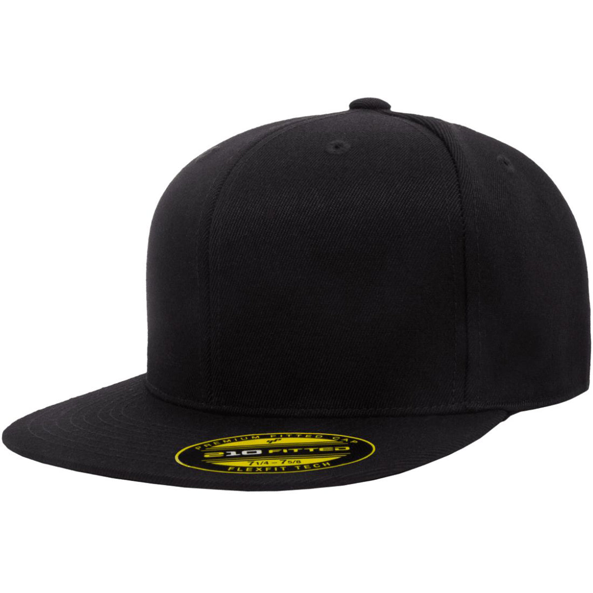 FlexFit 210 Premium Fitted Cap Flat Bill 6210FF