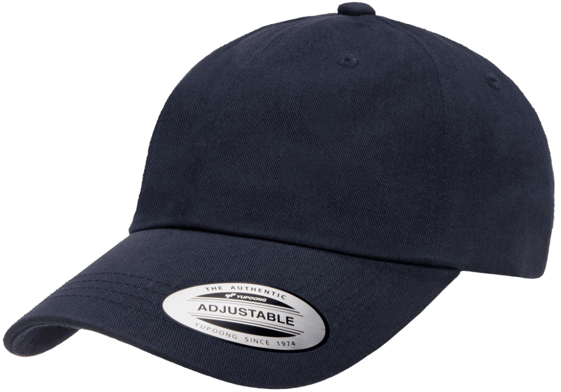 Yupoong 6245CM Premium Dad Hat, Low Profile Cotton Twill Cap