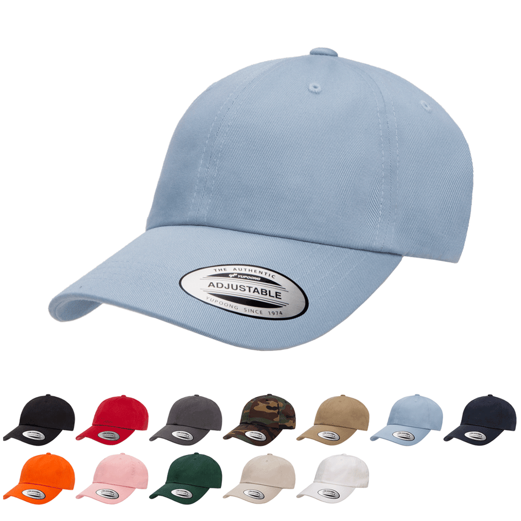 Yupoong 6245CM Premium Dad Hat Low Profile Cotton Twill Cap YP