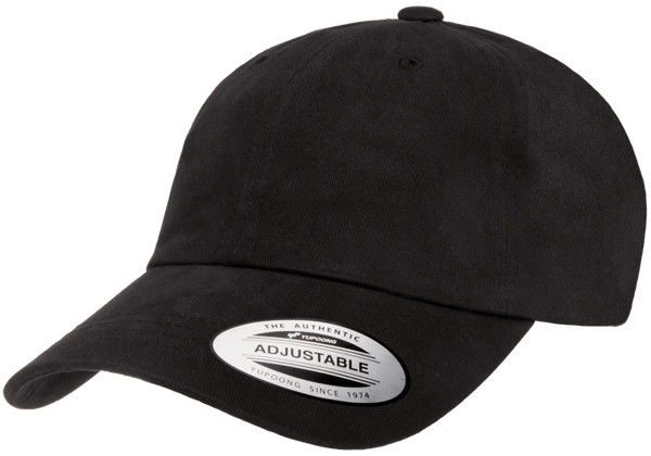 Yupoong 6245PT Peached Cotton Twill Dad Cap, Relaxed Hat - YP Classics®