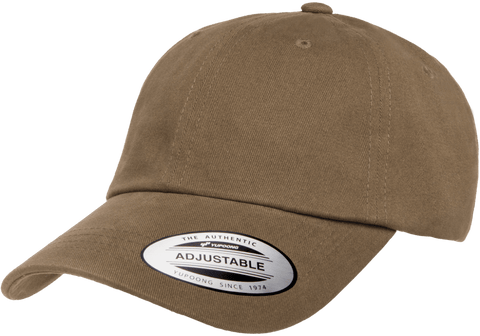 Yupoong 6245PT Peached Cotton Twill Dad Cap, Relaxed Hat - YP Classics –  The Park Wholesale