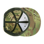 Decky 6302 - MultiCam Snapback Hat, Camo Flat Bill Cap - Picture 7 of 13