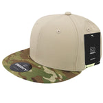 Decky 6302 - MultiCam Snapback Hat, Camo Flat Bill Cap - Picture 10 of 13