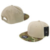 Decky 6302 - MultiCam Snapback Hat, Camo Flat Bill Cap