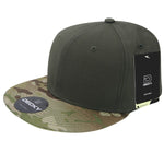 Decky 6302 - MultiCam Snapback Hat, Camo Flat Bill Cap - CASE Pricing - Picture 12 of 13