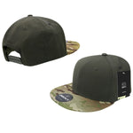 Decky 6302 - MultiCam Snapback Hat, Camo Flat Bill Cap - Picture 13 of 13