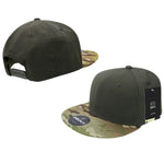 Decky 6302 - MultiCam Snapback Hat, Camo Flat Bill Cap - CASE Pricing - Picture 13 of 13