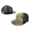 Decky 6304 - MultiCam 5-Panel Trucker Hat, Camo Flat Bill Trucker Cap