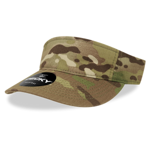 Decky 6311 - MultiCam Camo Visor, Sun Visor Camouflage - 