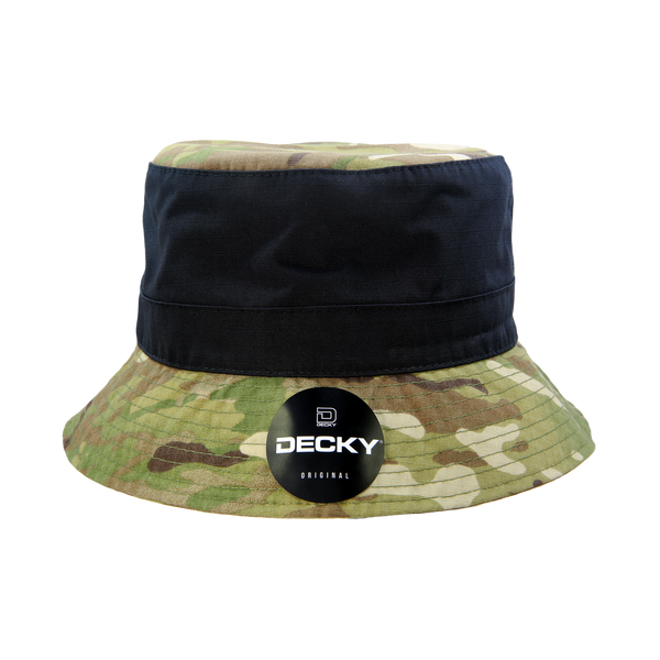 Decky 6312 - Multicam Relaxed Bucket Hat, Camo Bucket Cap