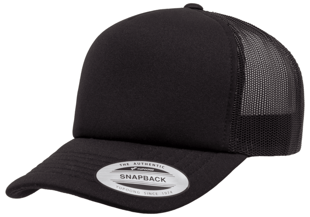 Yupoong 6320 Curved – Wholesale Mesh Park Hat, Baseball The Foam Trucker Cap