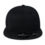 Sleek H20 Snapback Hat, Flat Bill - Golf & Sports Cap - Decky 6403