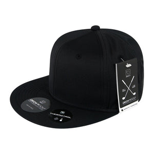 Decky 6403 Sleek H20 Snapback Hat Flat Bill, Golf & Sports Cap - 