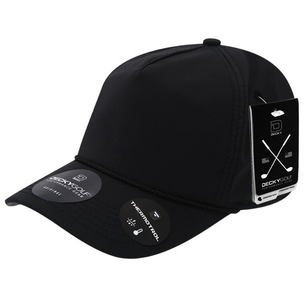 Decky 6406 Sleek H20 5-Panel Hat, Golf & Sports Cap