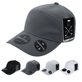 Sleek H20 7-Panel Hat - Golf & Sports Cap - Decky 6411