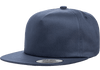 Yupoong 6502 Unstructured 5-Panel Snapback Hat, Flat Bill Cap - YP Classics®