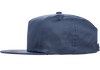 Yupoong 6502 Unstructured 5-Panel Snapback Hat, Flat Bill Cap - YP Classics®
