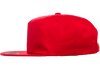 Yupoong 6502 Unstructured 5-Panel Snapback Hat, Flat Bill Cap - YP Classics®