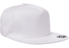 Yupoong 6502 Unstructured 5-Panel Snapback Hat, Flat Bill Cap - YP Classics®
