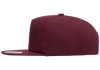 Yupoong 6502 Unstructured 5-Panel Snapback Hat, Flat Bill Cap - YP Classics®