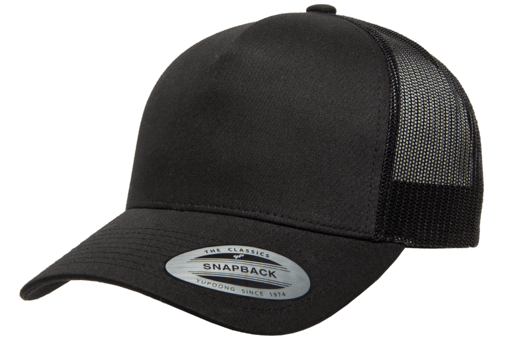 Yupoong 6506 5 Panel Retro Trucker Hat Baseball Cap with Mesh