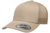 Yupoong 6506 5-Panel Retro Trucker Hat, Baseball Cap with Mesh Back - YP Classics®