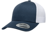 Yupoong 6506T 5-Panel Retro Trucker Hat, Baseball Cap with Mesh Back, 2-Tone Colors - YP Classics®